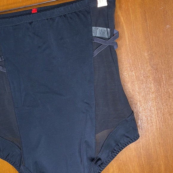 High Waist Tummy Control Shapewear Thong Panty - Picture 3 of 7